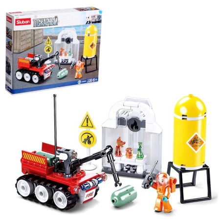 Designer Fireman "Autonomous Intelligence", 130 parts