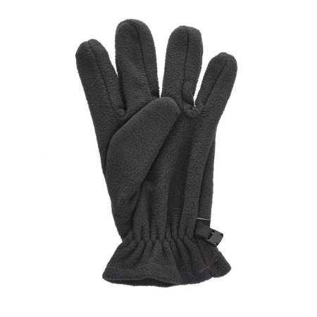Gloves fleece, gray color, size L-XL-3