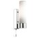 Tingi switch lamp, 1x60W, E27, IP44, chromium color