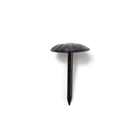 Tundra nails, decorative, textured, 11x16 mm, black, 100 pcs-6