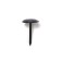 Tundra nails, decorative, textured, 11x16 mm, black, 100 pcs