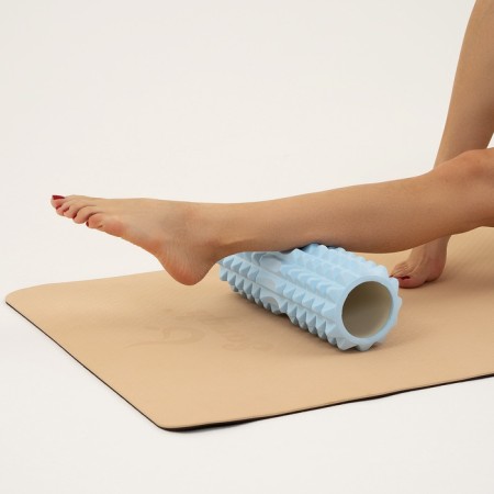 Massage roller SANGH, 33x13 cm, blue color-7