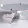 Cake stand, silver color