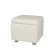 Puff with Vega lid, 430x480x430, white