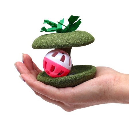 A toy for cats from pressed cat mint "Nevalyashka"-2