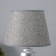 Table lamp "Luck" 1he14 40W gray 22x22x39cm