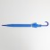 Umbrella - semi -automatic cane "plain", 8 spokes, r = 47 cm, blue color