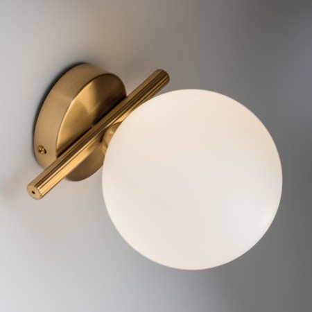 Бра Freya FR5259WL-01BS Blossom, 200х150х180 мм, G9, 1х25Вт, цвет латунь-14
