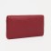 Women's wallet on magnets, red color