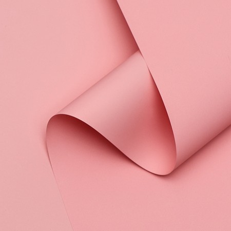 Flower film tinted, matte, salmon pastel, 0.5 x 10 m, 65 μm