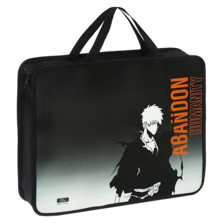 Folder with A4 handles, 330 x 260 x 75 mm, plastic, pens, Calligrata "Anime"-1