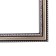 Frame for paintings (mirrors) 30 x 40 x 2.8 cm, plastic, calligrata 6448, silver