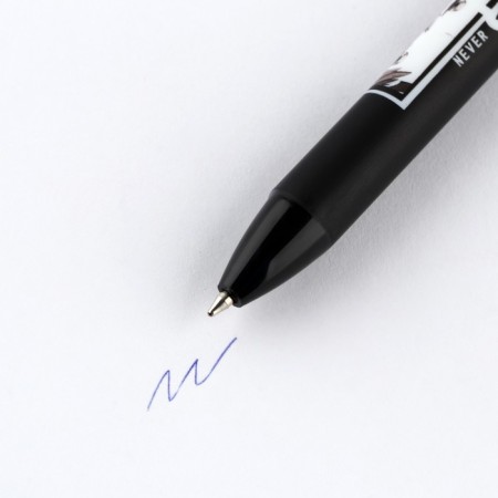 Automatic matte ballpoint “Anime eyes”, 0.7 mm-1