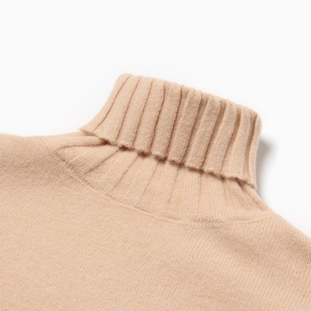 Women's sweater, beige color, one size (46-50)-2