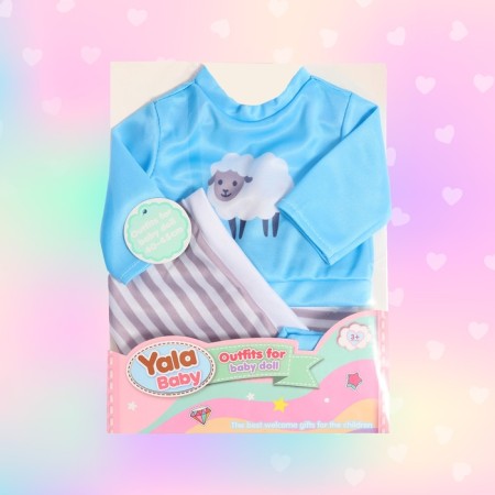 Clothes for the Pups "lamb", pants, blouse, cap-5