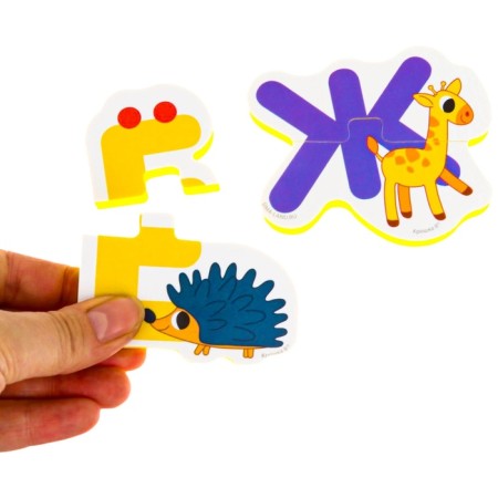 Soft puzzle for kids "Learn the alphabet", 33 puzzles, crumb me-21