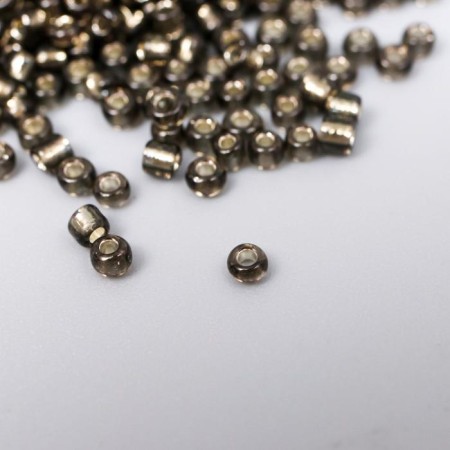 12/0 round beads in the bottle "Caramel" transparent-color 20 g-2