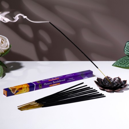 Incense Zed Black "Mayisursian sandalwood", 8 sticks in the pack, tetrahedral
