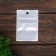 Zip-Lock PP, white, with a continuous window, flat, euro-slopes 7 x 10 cm