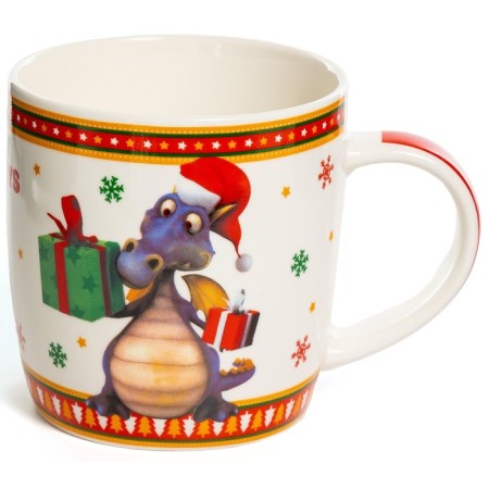 Mug Elrington Happy Holyidays, 380 ml, Mix color