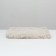 Fur mattress, long pile, 45 x 30 x 2 cm, beige
