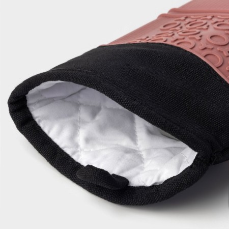 Mitten for hot with the cuff of the “Prof”, silicone, 36 × 18.5 cm, color mix-2