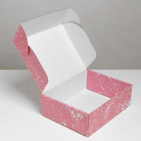 Gift folding box, packaging, “Girl with Seryozha”, 27 x 21 x 9 cm-4