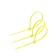 Nylon screed 3.6x200 mm tundra, yellow color, 25 pcs