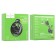 Hoco EW23 TWS headphones, wireless, inserts, BT5.3, 30/250 mAh, microphone, gray