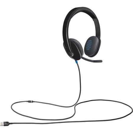 Headphones with a microphone Logitech H540 Black 1.8m False USB Belief (981-000480)-3
