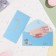 Envenue for money "for dreams" of software, embossing, blue background, 17x8 cm