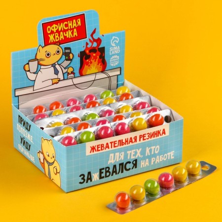 Showbox chewing gum "Office chewing gum" in Blista, 240 g.-1