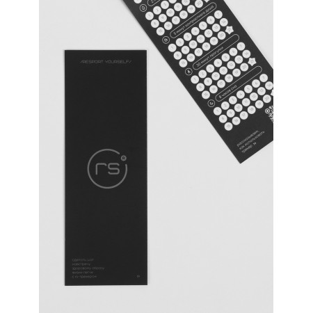 Longslit female Resport, on a zipper, p. 48, the color is black, basic, with a long sleeve-22