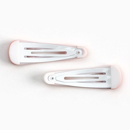 Hairpins, elastic bands, hair crab "tender", pale pink tones-6
