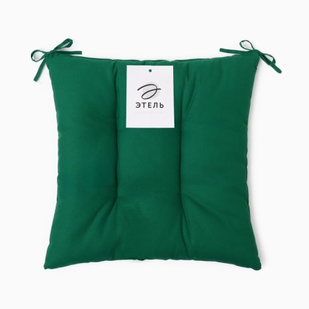 Siddle on the chair Ethel Year Collection 42x42 cm, central green, 100% hl, sarzha 190 g/m2-8