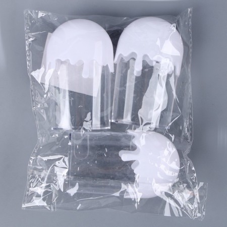 The basis for creativity and decoration "Ice Cream", a set of 3 pcs., Size 1 pc. - 5.5 × 11 × 3 cm, volume - 50 ml-3