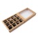 Folding box under 12 sweets, craft, 19 x 15 x 3.6 cm