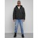 Sports male winter, size 58, black color