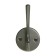 Furniture hook Cappio Simple, two -rod, graphite