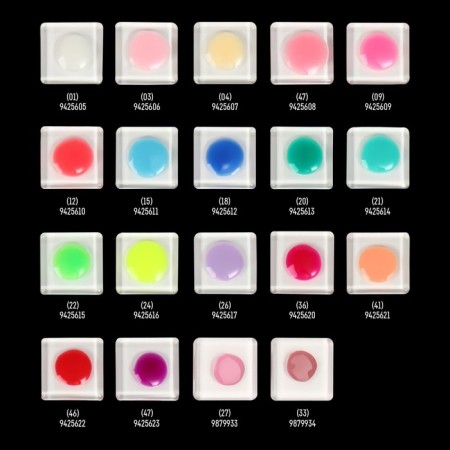 Glow in the Dark, 3 phase, 8 ml, LED/UV nail polish, luminescent, purple-pink color (33)-4