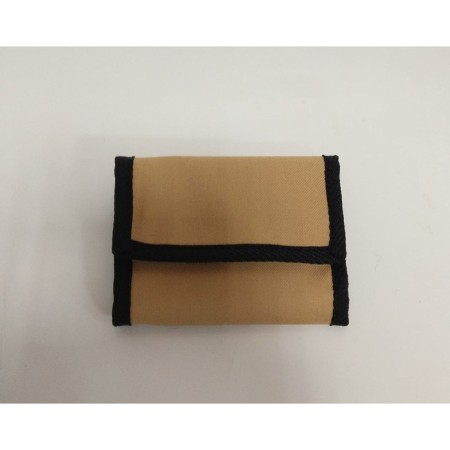 Wallet Beige Oxford, "Cat with a paw"-2