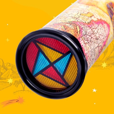 Kaleidoscope "Traveler map", 29 cm, mix-6