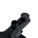 ACCOONA A63126F bath mixer, single -leaf, pour 149 mm, shower set, black