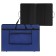 Folder for drawings and drawings for artists A2, 650 x 450 x 40 mm, with handles, textile, with pockets, "inspiration" 1B21, blue
