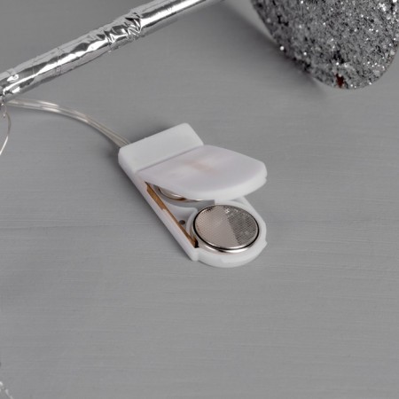 LED figure "Drops of dew" 55x30x3 cm, 20 LED, CR2032X2 batteries (included), glow warm white-3