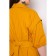 Dress shirt female Prima Linea, size 58, orange color