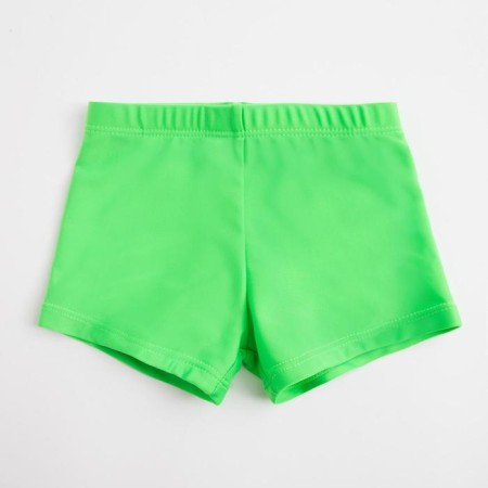 Bathing swimming trunks for a boy minku is plain color green, height 122-128