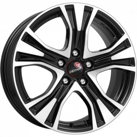 Cast disk Remain R159 7.0x17 5x112 ET43 d57.1 Black diamond