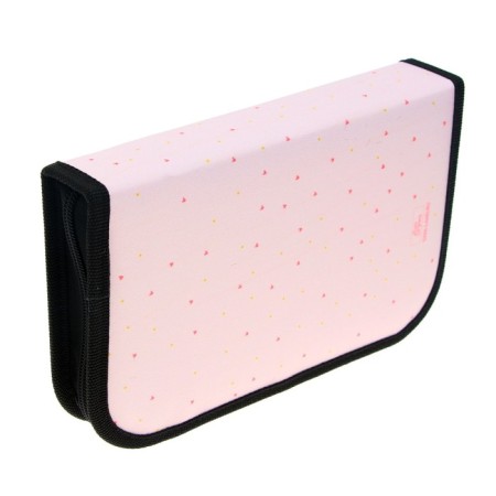Penal 1 section, 130 x 210 x 40 mm, 2 folding strips, fabric, calligrata top, Content "Girl"-2