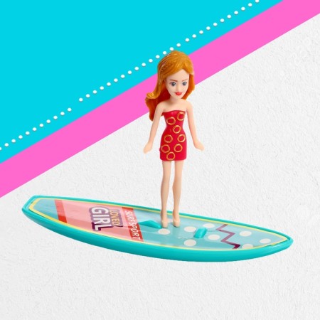 Game set "Catch the wave!": Trailer, dolls, accessories-14